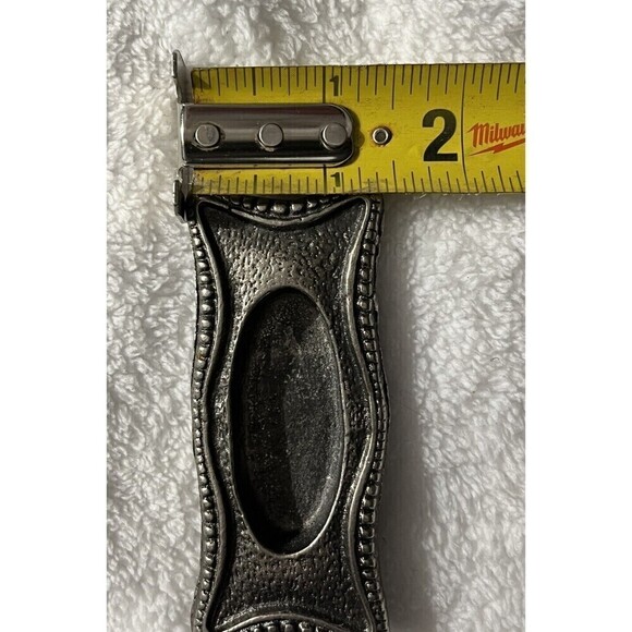 Set Of 2 Vintage Y2K Reproduction Window Pulls/Pocket Door Pulls Beaded Trim - Picture 6 of 7